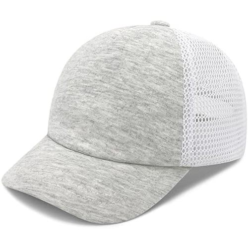 Baby Baseball Cap with Mesh Toddler Baseball Hat Infant Baseball Cap Baby Ball Cap Toddler Hat Kids Baseball Cap UPF 50+