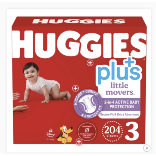 Huggies Plus Diapers Size 3- Costco