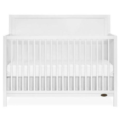 Dream On Me Dillian 3-in-1 Convertible Crib in White, JPMA & Greenguard Gold Certified, Crafted with New Zealand Pinewood