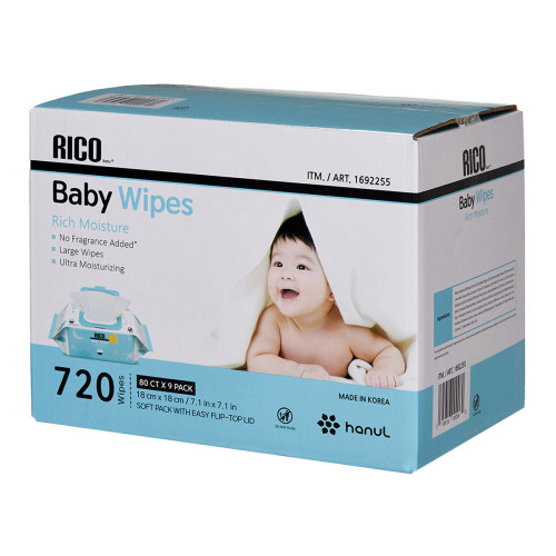 RICO Baby Wipes, 720 - Count - ooo1