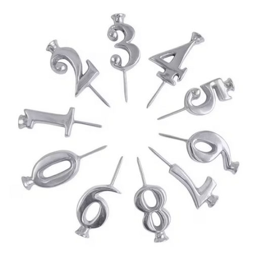 Mariposa Number Birthday Candle Holder Set
