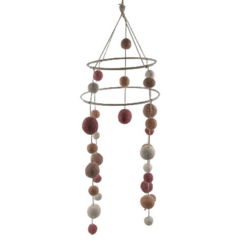 Pehr Two-Tiered Mobile, Dream A Little Dream Pink