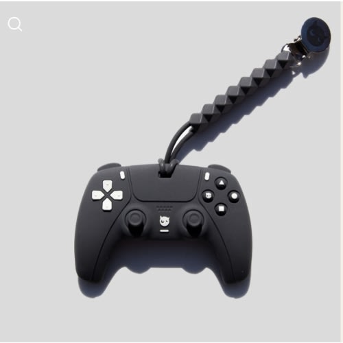 The Tiny Titan In Arctic White PS5 Video Game Teether – BabyGlitch