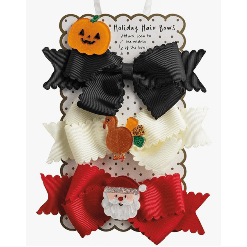 Mud Pie Kids My First Holiday Bows
