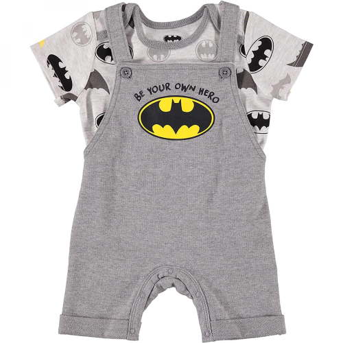Batman Be Your Own Hero Shortall Set-12 Months