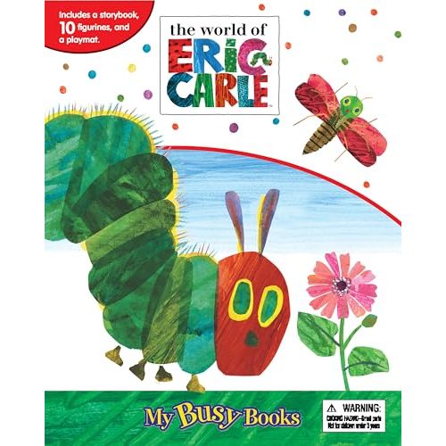The World of Eric Carle My Busy Books - Storybook, 10 figurines, playmat