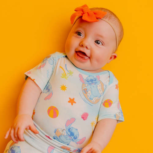 NB Short Sleeve Bodysuit - Disney Stitch Dreamsicles