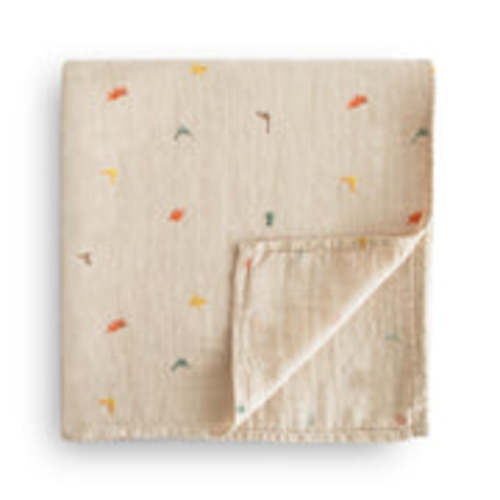 Organic Cotton Mushie Baby Muslin Swaddle Blanket