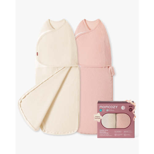Breathable Newborn Swaddle with Cotton Mesh | Momcozy