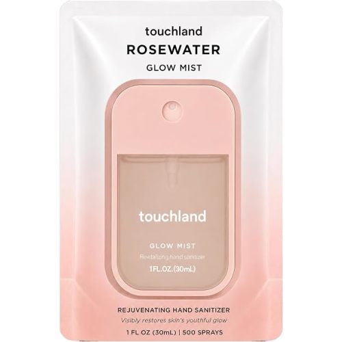 Touchland Glow Revitalizing Hydrating Hand Sanitizer Spray Travel Size