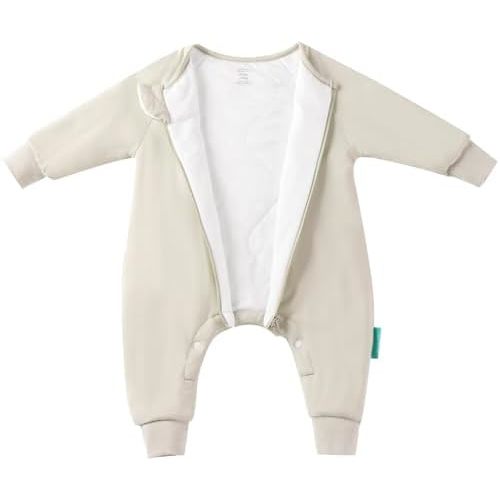 PurComfy Supersoft Baby Safe Sleep Sleepsuit, Zipper + Snap for Easy Diaper Changes