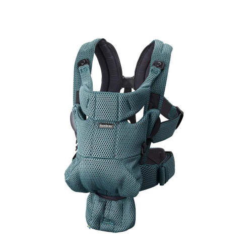 Baby Carrier Free, Sage green, 3D Mesh