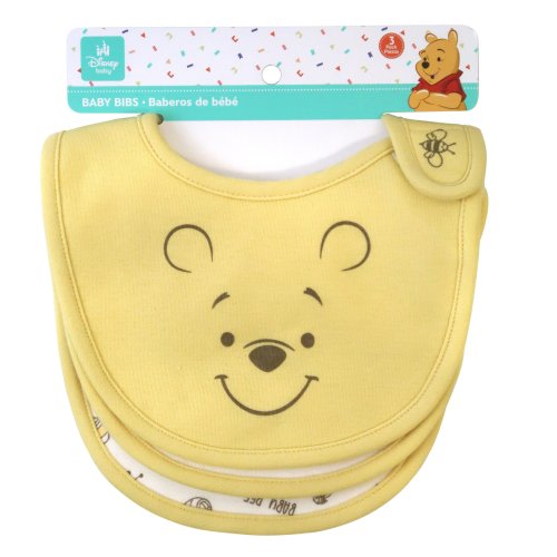 Disney Baby Bibs - Winnie The Pooh (3 pack)