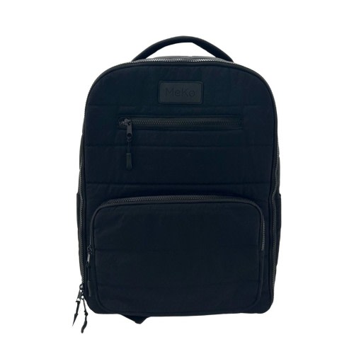Meko The Backpack Nappy Bag Black