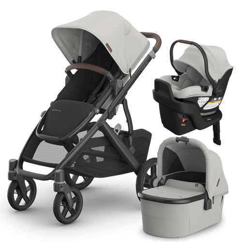 UPPAbaby Vista V3 Stroller + Bassinet + Mesa/Aria Travel System
