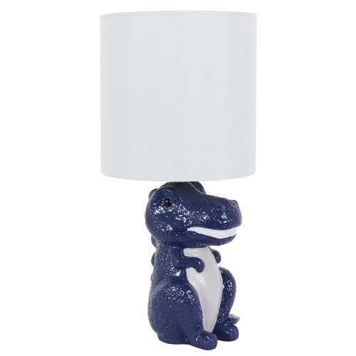 Kids Dinosaur Table Lamp, Blue, Your Zone