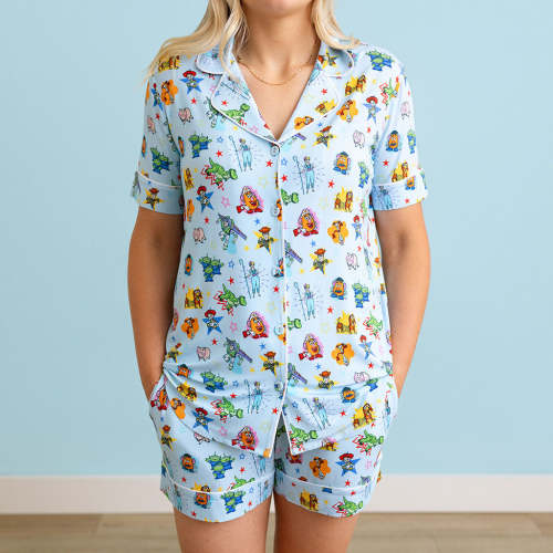 Disney Toy Story Time Women's Luxe Pajama Short Set