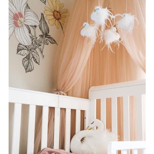 Swan Nursery Mobile Swan Decor Baby Girl Mobile Swan Baby - Etsy