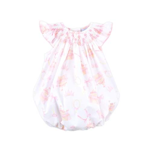 Princess Magic Smocked Angel Sleeve Bubble