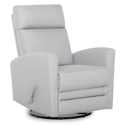 Dream On Me Chatham Basic Nursery Rocking Glider in Grey