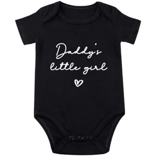 Daddy's Little Girl Baby Bodysuit - Baby Girl Romper Outfit