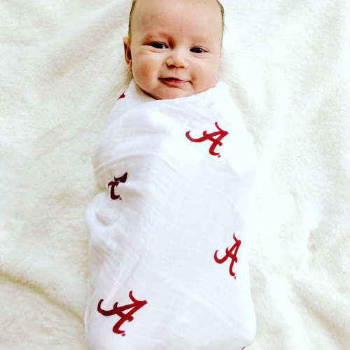 University of Alabama Swaddle Blanket – Three Little Anchors