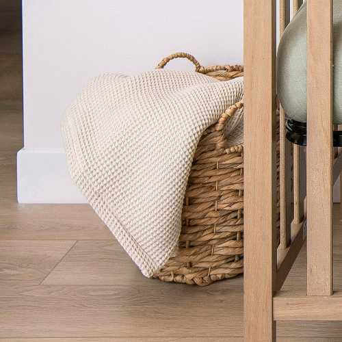 Organic Cotton Waffle Baby Blanket | GOTS-Certified Cotton | Naturepedic