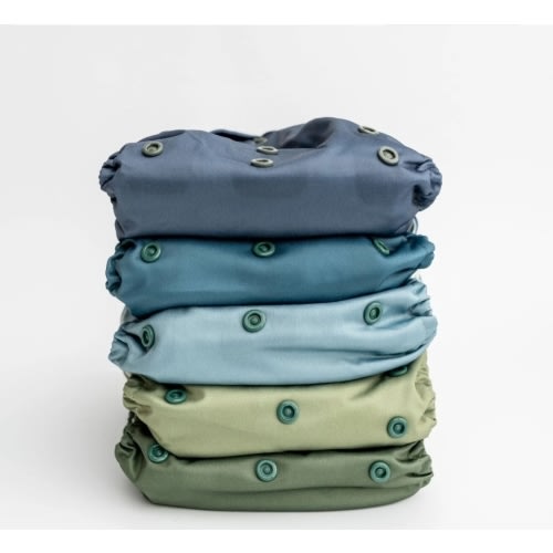 Boho Earth Tones (5) Value Bundle – Kinder Cloth Diaper Co.