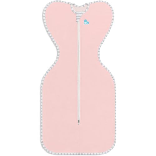 Love to Dream Swaddle UP Self-Soothing Sleep Sack, Dramatically Better Sleep, Snug Fit Calms Startle Reflex, 1.0 TOG, Small 8-13 lbs, Dusty Pink
