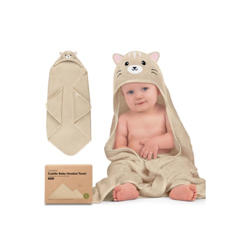 Cuddle Baby Hooded Towel, Medium