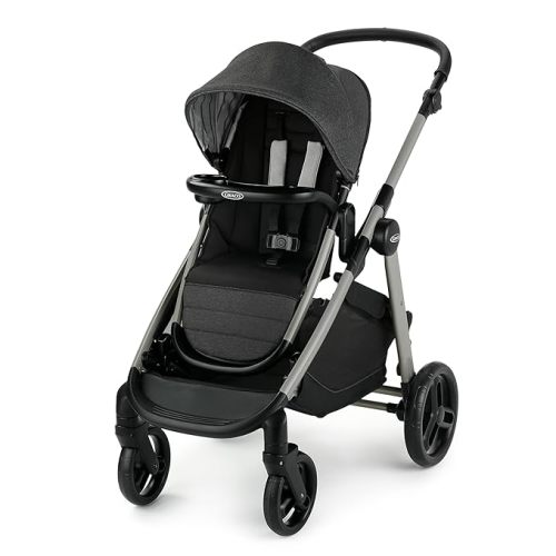 Graco Modes Nest2Grow Baby Stroller, Slide2Me Adjustable Seat, 4 Modes of Use from Infant Car Seat Carrier to a Double Stroller (both sold separately), Maison