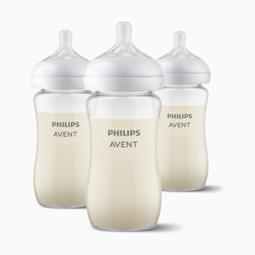 Philips Avent Glass Natural Baby Bottle - 8 Oz, 3