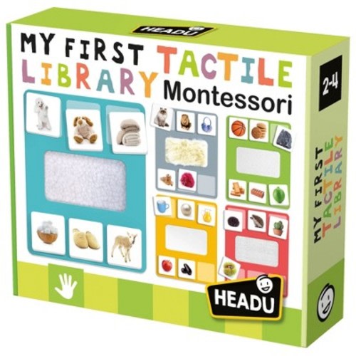 Headu Montessori My First Tactile Library