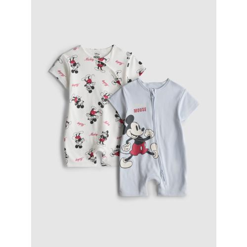 0-24mths | 2pk Disney’s Mickey Mouse Rompers