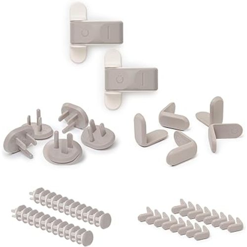 Ubbi Baby Safety Bundle, Taupe