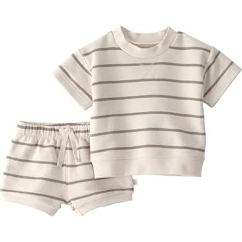 little planet by carter's unisex-baby 2-piece Shorts Set Made With Organic Cotton