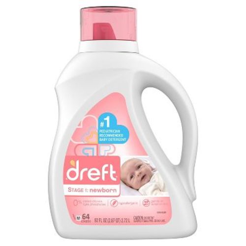 Dreft Stage 1: Newborn Liquid Laundry Detergent