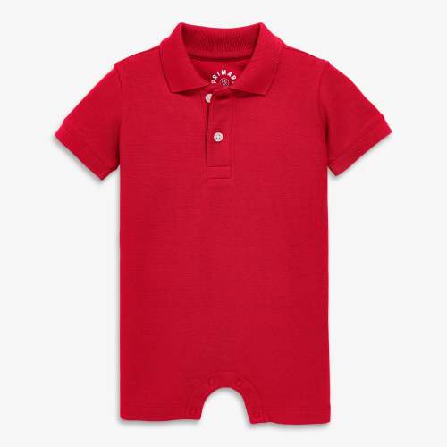 Clearance baby pique polo shortie | Primary.com