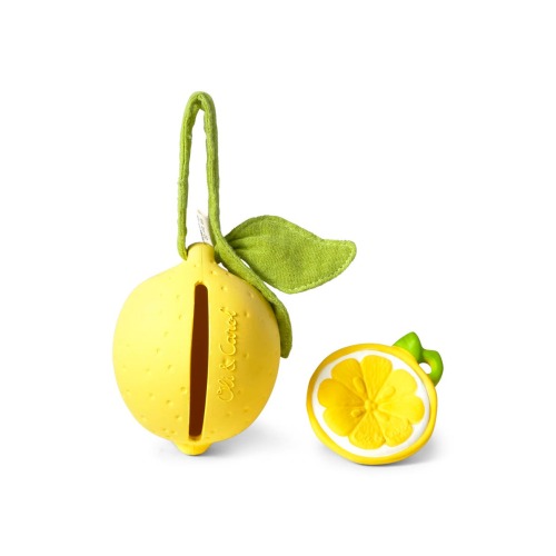 Lou the Lemon pacifier holder
