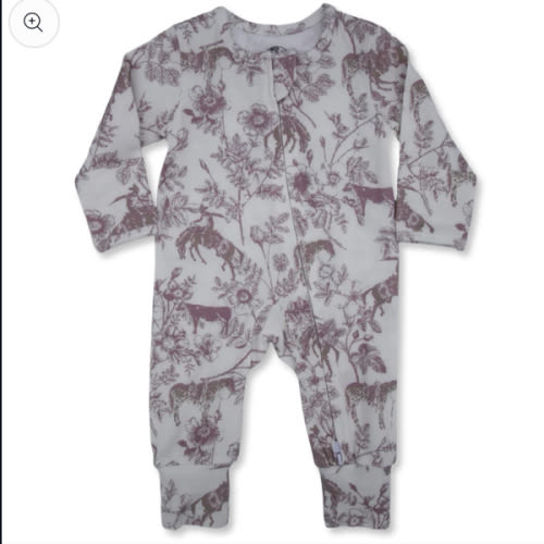 Western Daydream Rose Folding Feet Jammies – Cowkid Clothing Company