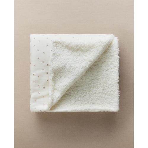 BABY BATH TOWEL CHIFFON FLORAL | Zara Home United States of America