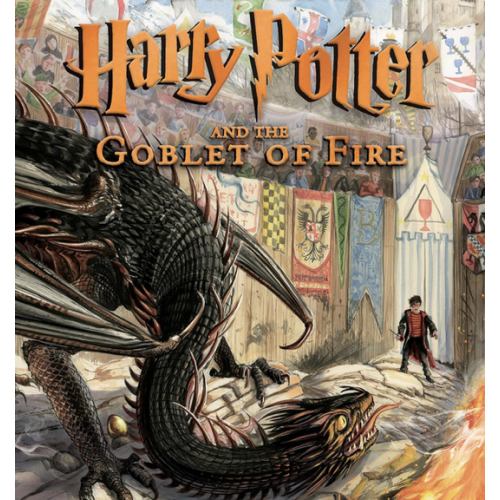 Harry Potter and the Goblet of Fire: The Illustrated Edition (Harry Potter, Book 4)