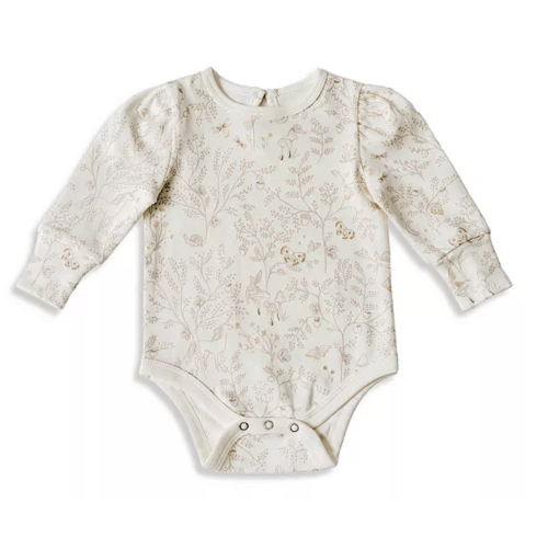 Unisex Puff Sleeve One Piece - Baby