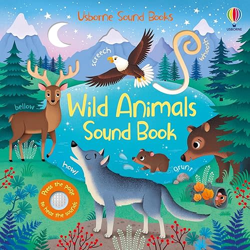 Wild Animals Sound Book: An Interactive Journey Through the World's Wildest Places with Engaging Sounds and Beautiful Illustrations for Young Explorers (Sound Books) Board book – November 5, 2024