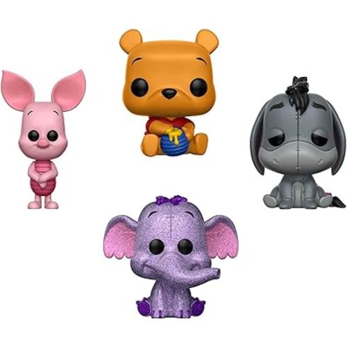 Funko Pop! Disney: Winnie The Pooh - Piglet - 4pk - Vinyl Collectible Figure - Gift Idea - Official Merchandise - Toy for Children and Adults - TV Fans - Model Figure for Collectors and Display