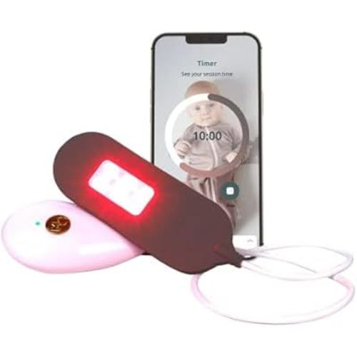 Mommy Matters NeoHeat Perineal Heater, Intimate Tearing Healing Relief Pad, Postpartum Childbirth Tear Repair, Red & Infrared LED Light Therapy Device for Vaginal Tearing Repair, Postpartum Panty