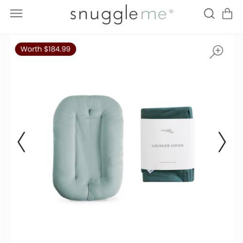 Infant Lounger + Cover Set | Slate & Moss