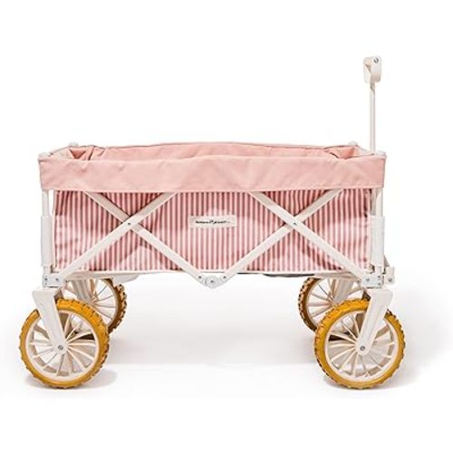 Business & Pleasure Co. Beach Cart - Laurens Pink Stripe