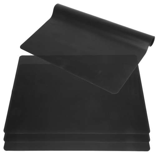 4 Pcs Kitchen Mats Silicone Placemat Toddler 40.00X30.00X0.55CM