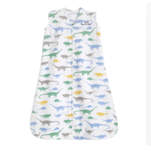 Dino Micro-Fleece Baby Swaddle L | HALO